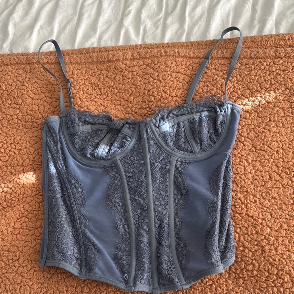 UO Lace Corset Top